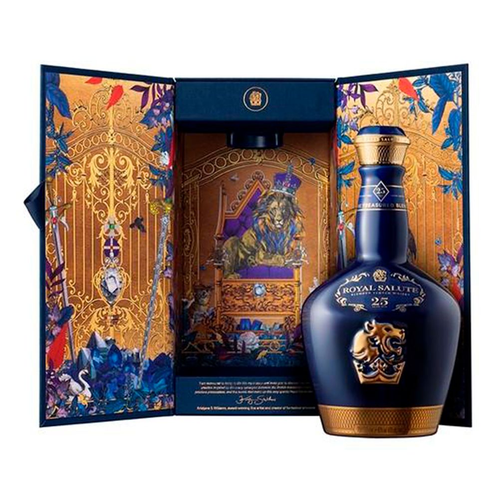 CHIVAS ROYAL SALUTE 25 Años The Treasured Blended