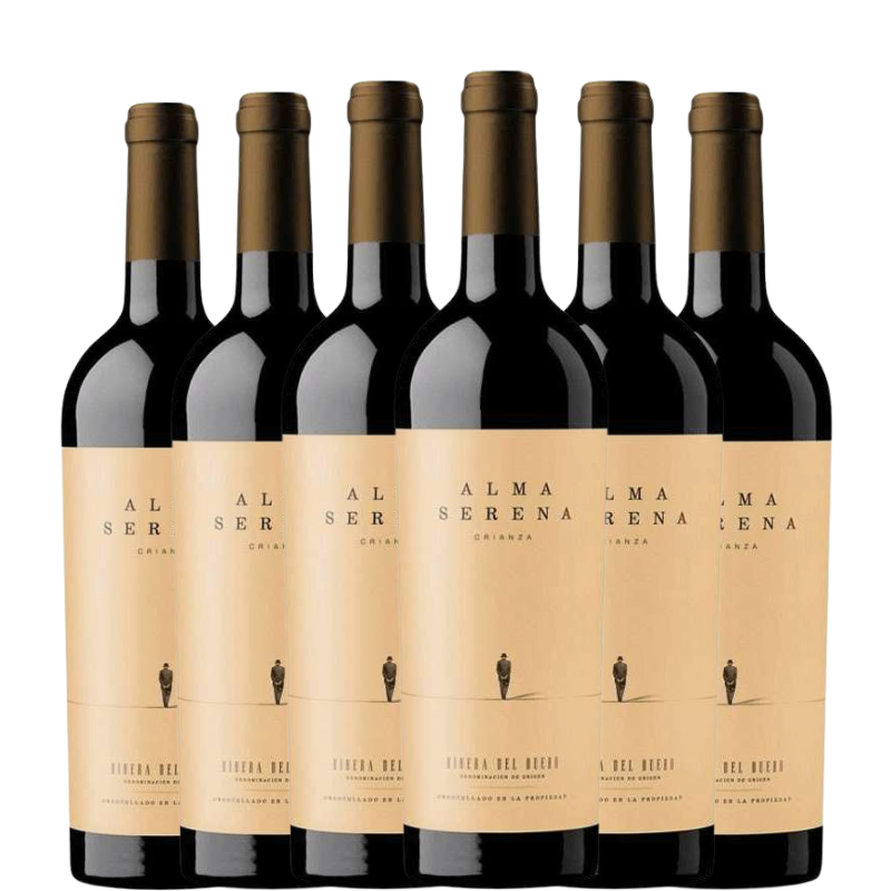 6 botellas de alma serena crianza 2021