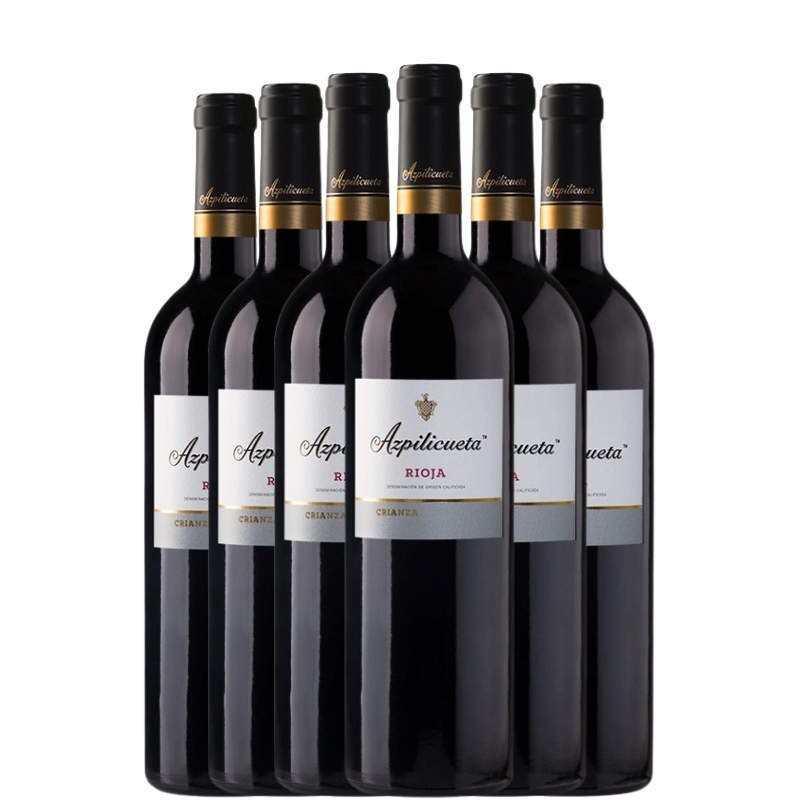 6 botellas de Azpilicueta Crianza 2021