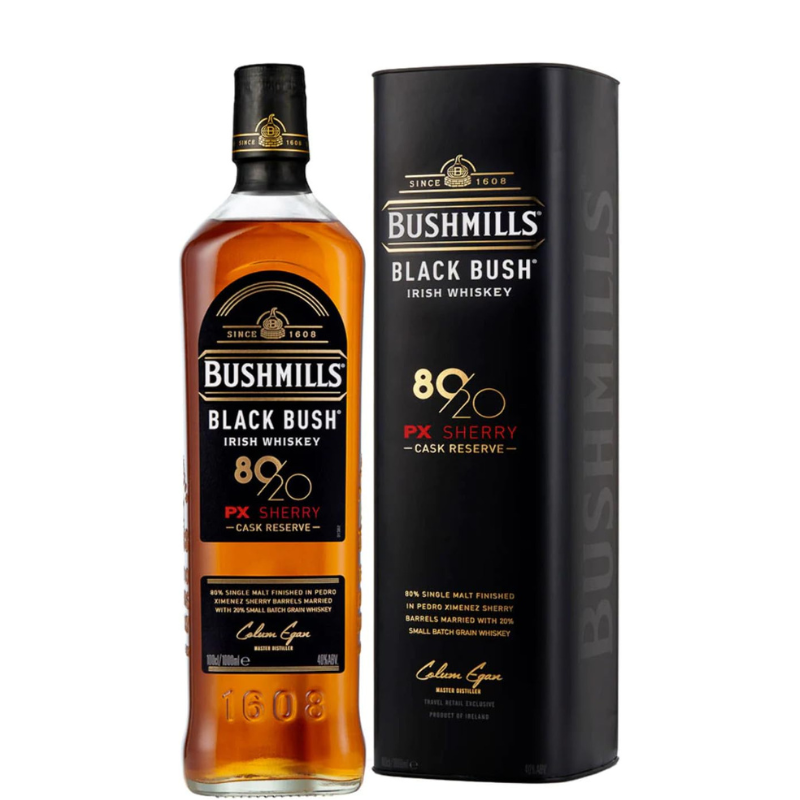 BUSHMILLS BLACK BUSH Sherry Cask Reserve PX 80/20 1L.