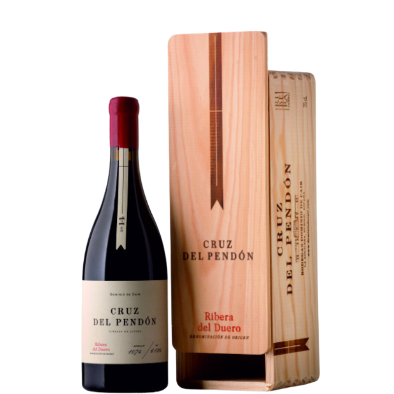 Botella de Cair Cruz del Pendón 2023 con estuche de madera
