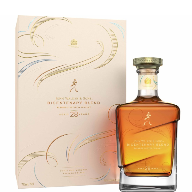 JOHNNIE WALKER BICENTENARY BLEND 28 Años