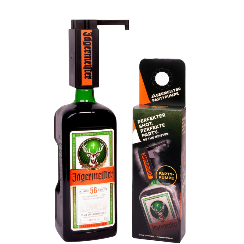 JÄGERMEISTER 1,75L. Party Box con dispensador