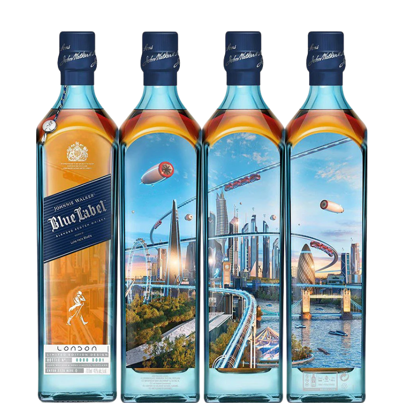 JOHNNIE WALKER BLUE LABEL Cities of The Future LONDON 2220