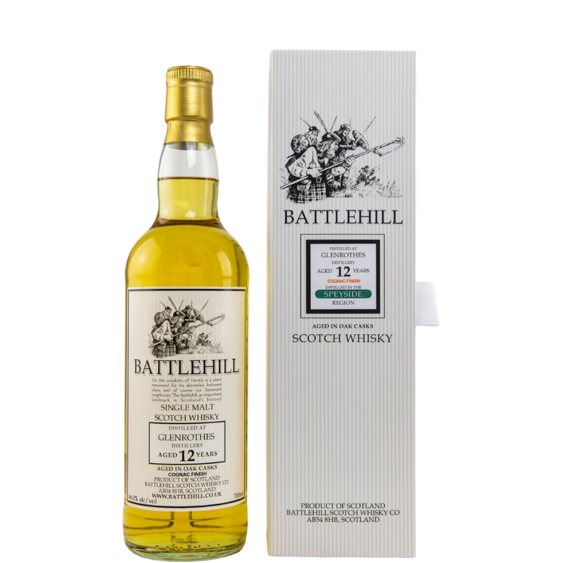 GLENROTHES DT COGNAC 12 Años