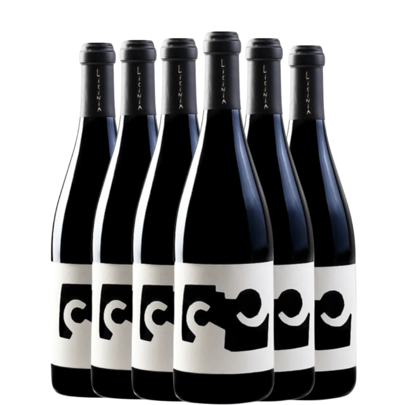 6 botellas de Licinia 2018