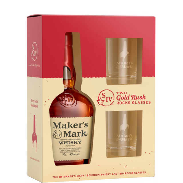 MAKER´S MARK + 2 vasos