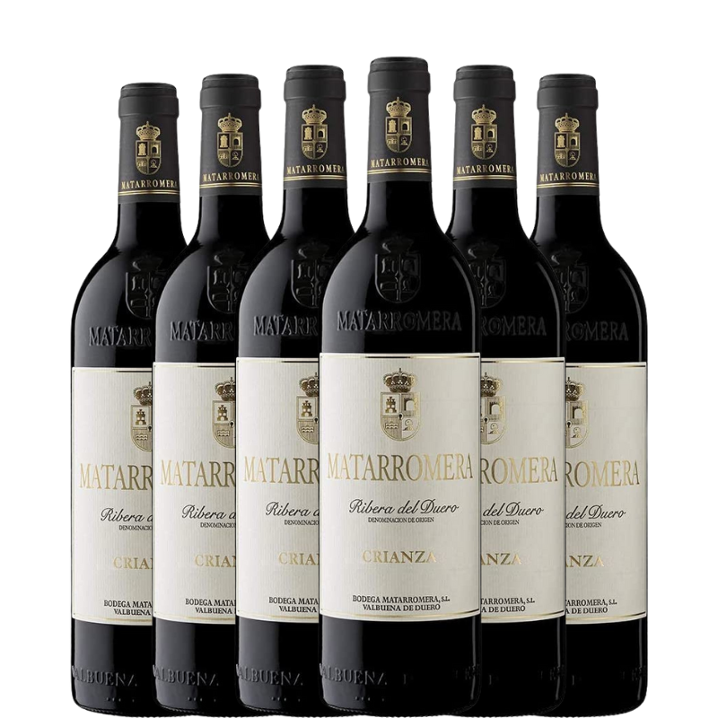 6 botellas de Matarromera Crianza 2022