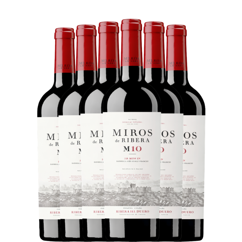 6 botella de Miros de Ribera M10