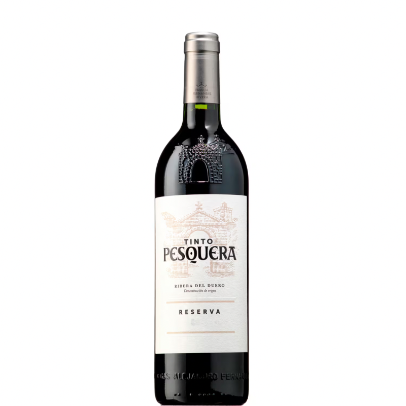 Botella de Pesquera reserva 2020
