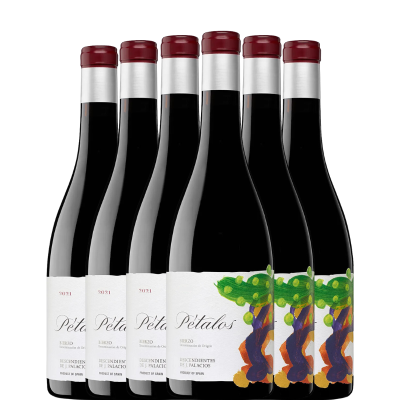 6 botellas de Petalos del Bierzo 2022
