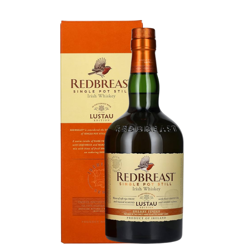 Botella de Redbreast Lustau Editition con estuche