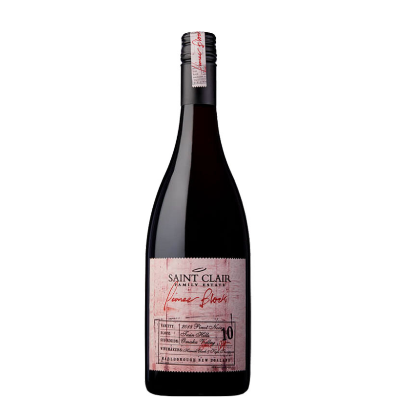 SAINT CLAIR PIONNER BLOCK 10 Pinot Noir 2020