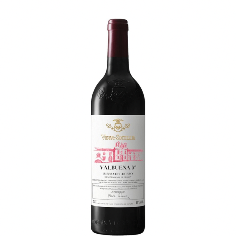 Botella de Vega Sicilia 5 2020