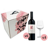 ENATE CRIANZA 2018 Briefcase 6 bottles + 4 glasses