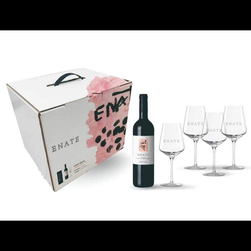 ENATE CRIANZA 2018 Briefcase 6 bottles + 4 glasses