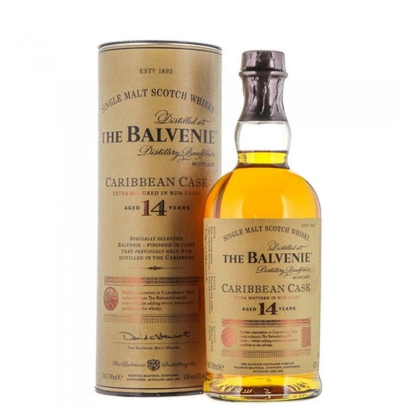 THE BALVENIE 14 Caribbean Rum Cask Finish