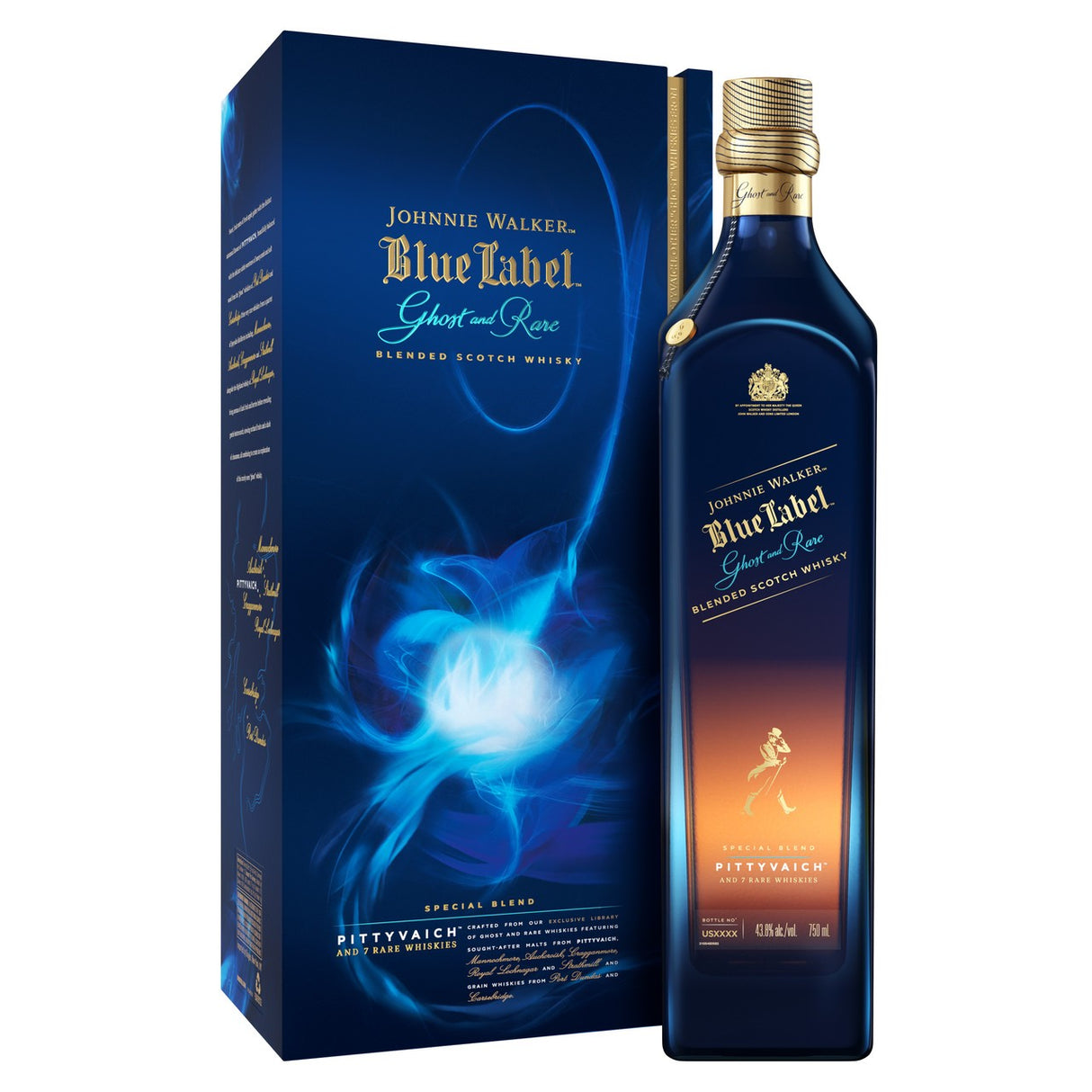 JOHNNIE WALKER BLUE LABEL Ghost &amp; Rare - Pittyvaich