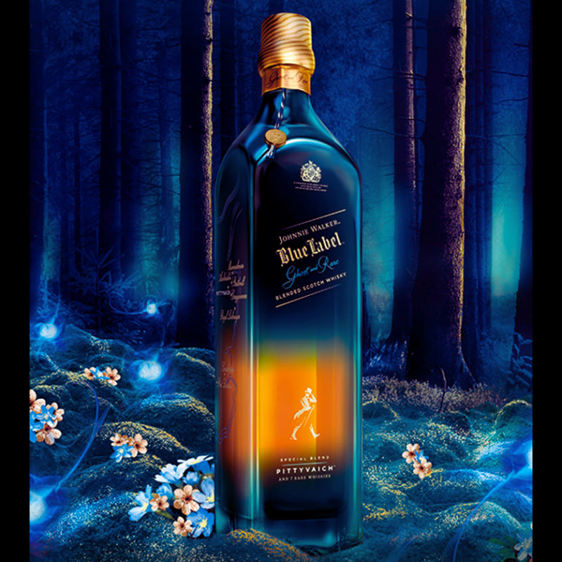 JOHNNIE WALKER BLUE LABEL Ghost &amp; Rare - Pittyvaich