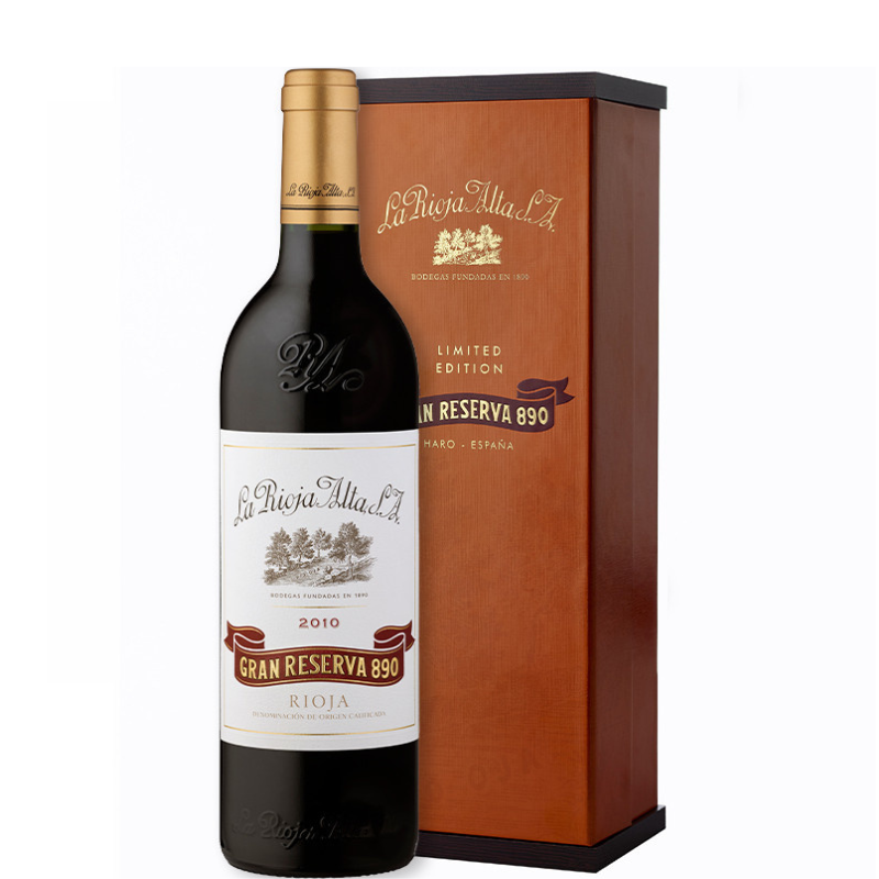 890 GRAN RESERVA 2010 Estuchado