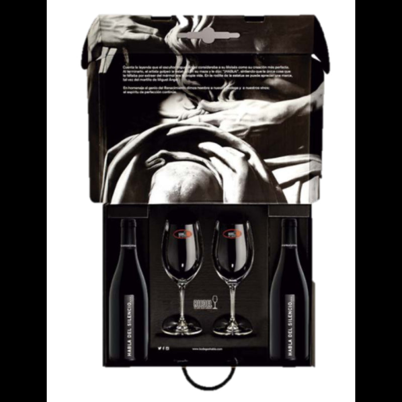 SPEAK OF SILENCE 2020 Case 2 bottles + 2 Riedel glasses