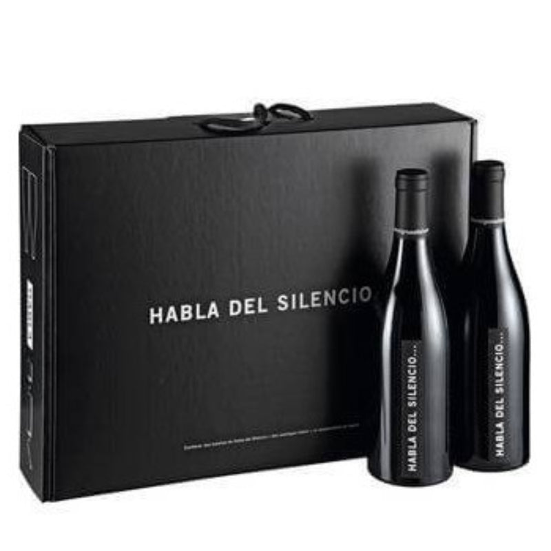 SPEAK OF SILENCE Case 2 bottles + 2 Riedel glasses