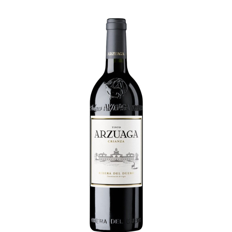 Botella de Arzuaga Crianza 2022 de la Bodega Arzuaga