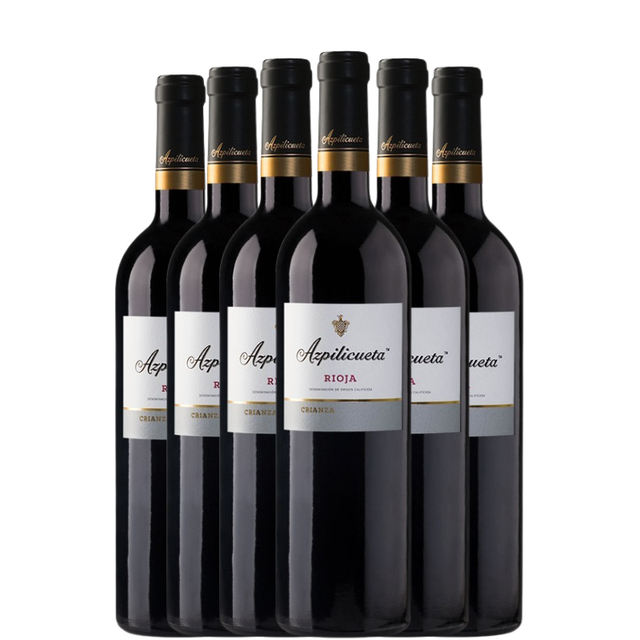 6 botellas de Azpilicueta Crianza 2021