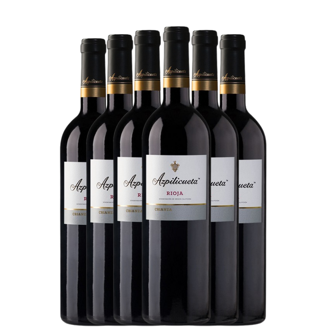 6 botellas de Azpilicueta Crianza 2022