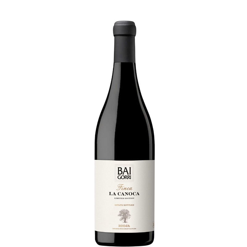 Botella de Baigorri Finca La Canoca 2021