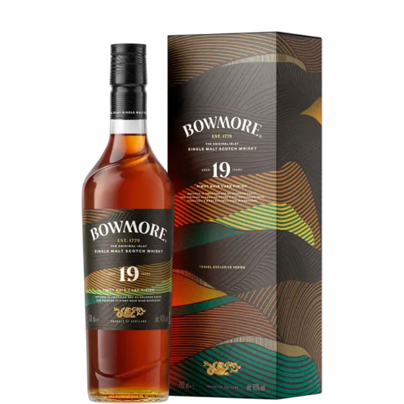 BOWMORE 19 Years Pinot Noir Cask Finish