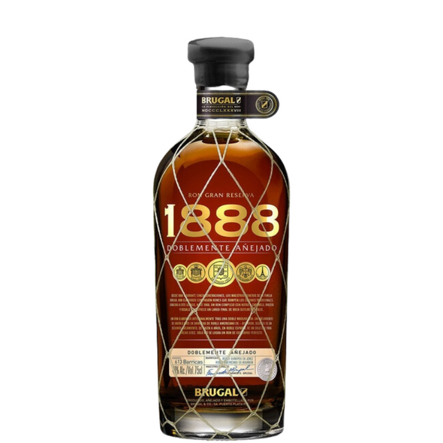 Botella de Brugal 1888