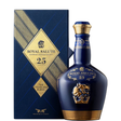 Botella de Chivas 25 Años Royal Salute The Treasured Blend con estuche premium. The Ultimate Tribute