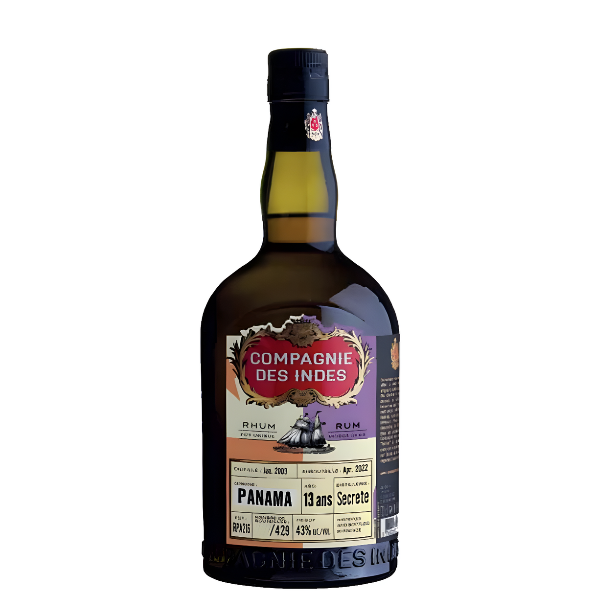 COMPAGNIE DES INDES CASK PANAMA 13 Años