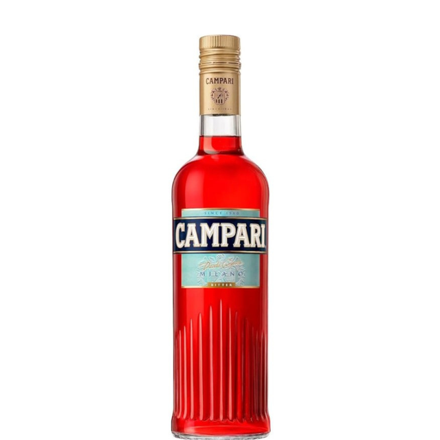 Botella de Campari 1L.
