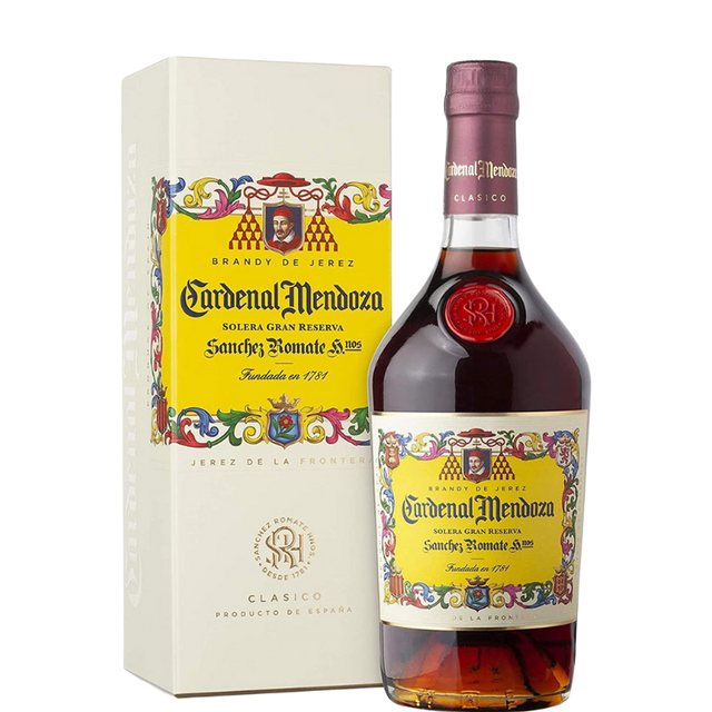 Botella de Cardenal Mendoza con estuche