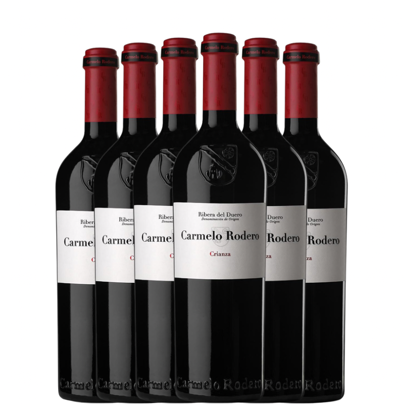 6 botellas de Carmelo Rodero Crianza 2022