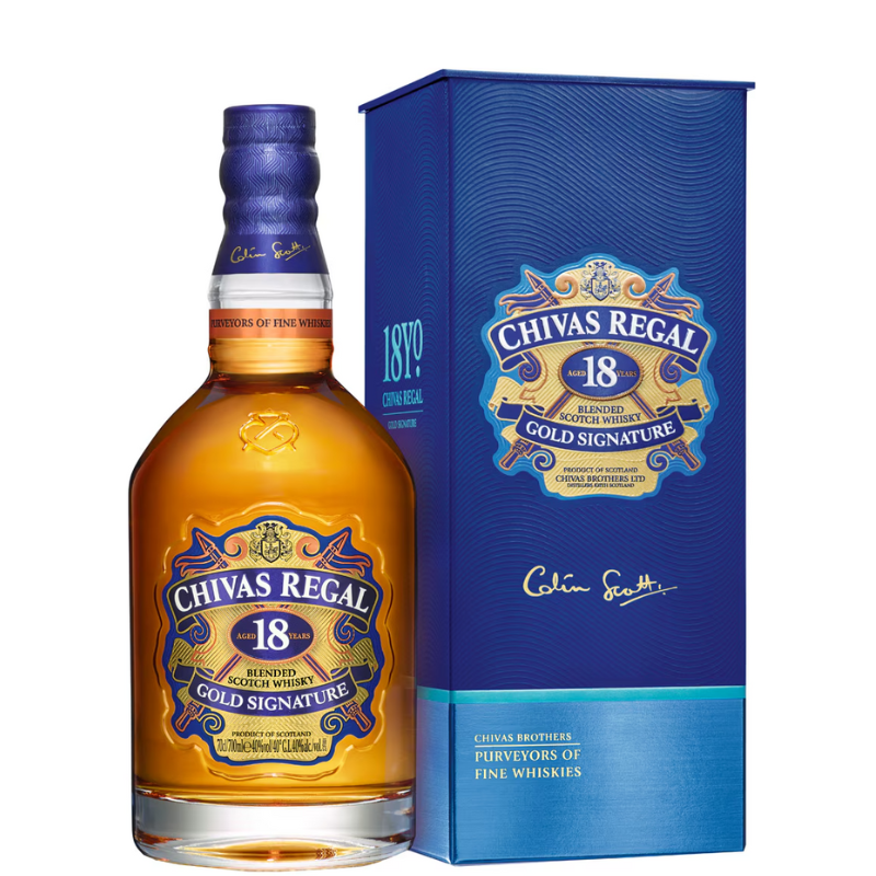 CHIVAS 18 Años GOLD SIGNATURE 1L.