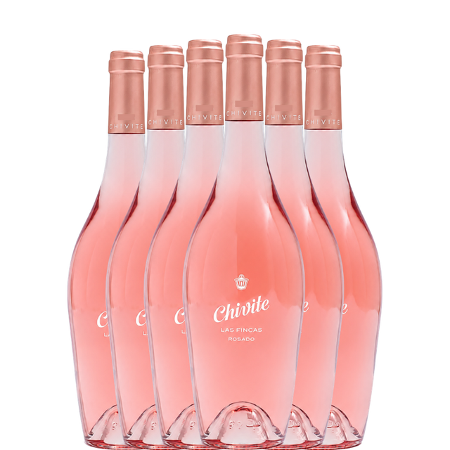6 Botellas de Chivite Las Fincas Rosado