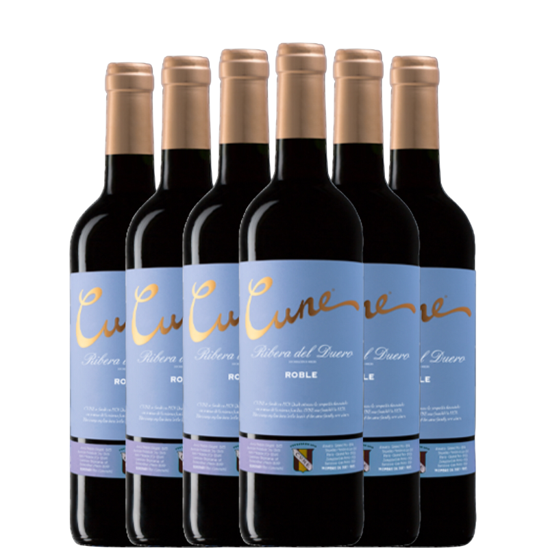 CUNE Ribera del Duero Roble 2023 x6 botellas