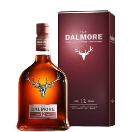 Botella de Dalmore 12 años con estuche