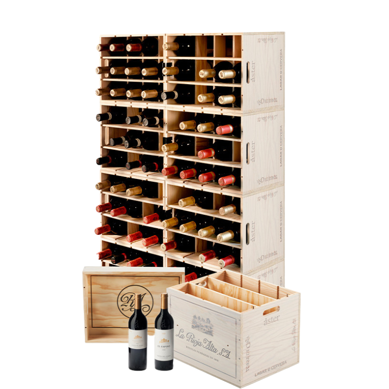 LA RIOJA ALTA SA Wine Cellar Bottle Rack