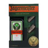 JÄGERMEISTER 1L. + 3 Vasos de metal