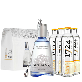 GIN MARE + 4 tónicas 1724+ cucharilla rizada