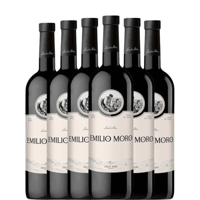 Seis botellas de Emilio Moro Crianza 2022