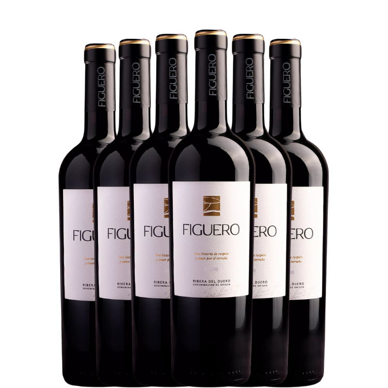 6 botellas de Figuero 12 meses 2021