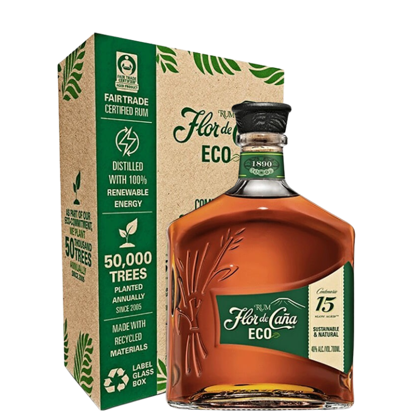 FLOR DE CAÑA 15 Años ECO