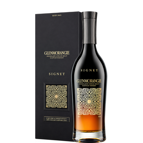 Botella de Glenmorangie Signet con estuche