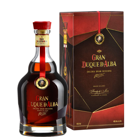Botella de Brandy Gran Duque de Alba Solera Gran Reserva