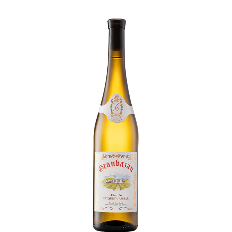 Botella de Granbazán Etiqueta Ámbar albariño